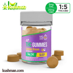 Buy Delta-9 THC Gummies + CBD: Lemon Dream Online