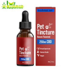 CBD Oil for Dogs – Bacon Flavored – 250 to 2000mg cbd pet tincture bacon cbd pet tincture dog with tincture oil mockup bacon flavored cbd oil for dogs cbdfx for dogs bacon flavor cbd oil for dogs cbd for dogs