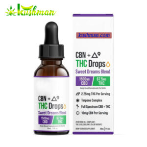 Ultra Full Spectrum CBD Oil Tincture for Sleep + THC + CBN