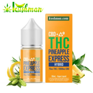 CBD + Delta-9 THC Vape Juice: Pineapple Express For Sale