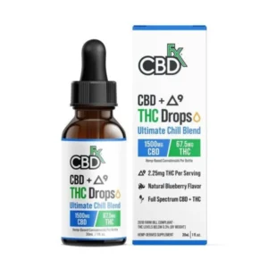 Ultra Full Spectrum CBD Tincture for Chill + THC